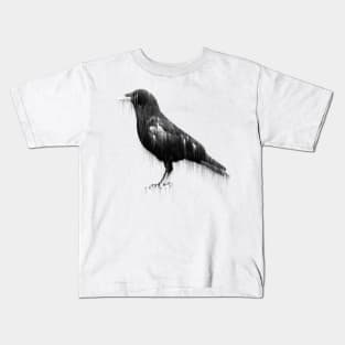 Melting Crow Kids T-Shirt